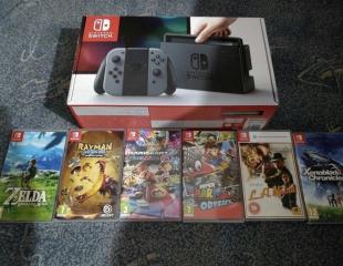 original sony ps4 and Nintendo switch console